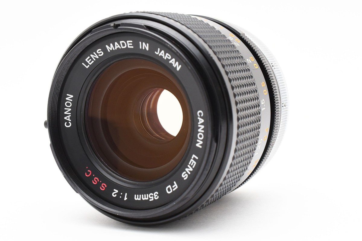 Canon キヤノン new FD 35mm F2.0 整備済み美品（O 