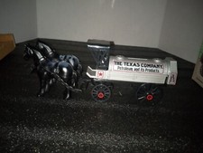 Ertl 9390 Texaco Horse Tanker Die-cast Coin Bank Series 8 NEW 1991