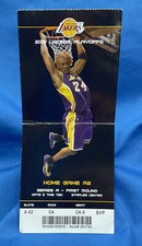 Los Angeles Lakers 2013 NBA Playoffs First Round Full Ticket