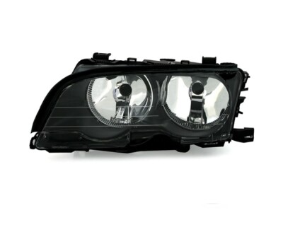 Left Headlight for BMW 3 Series E46 Saloon Touring 1998-2001 VP603L Black LHD