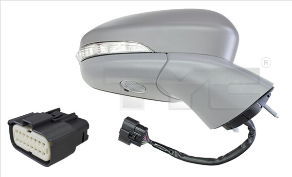 Right TYC 310-0267 Outside Mirror for FORD