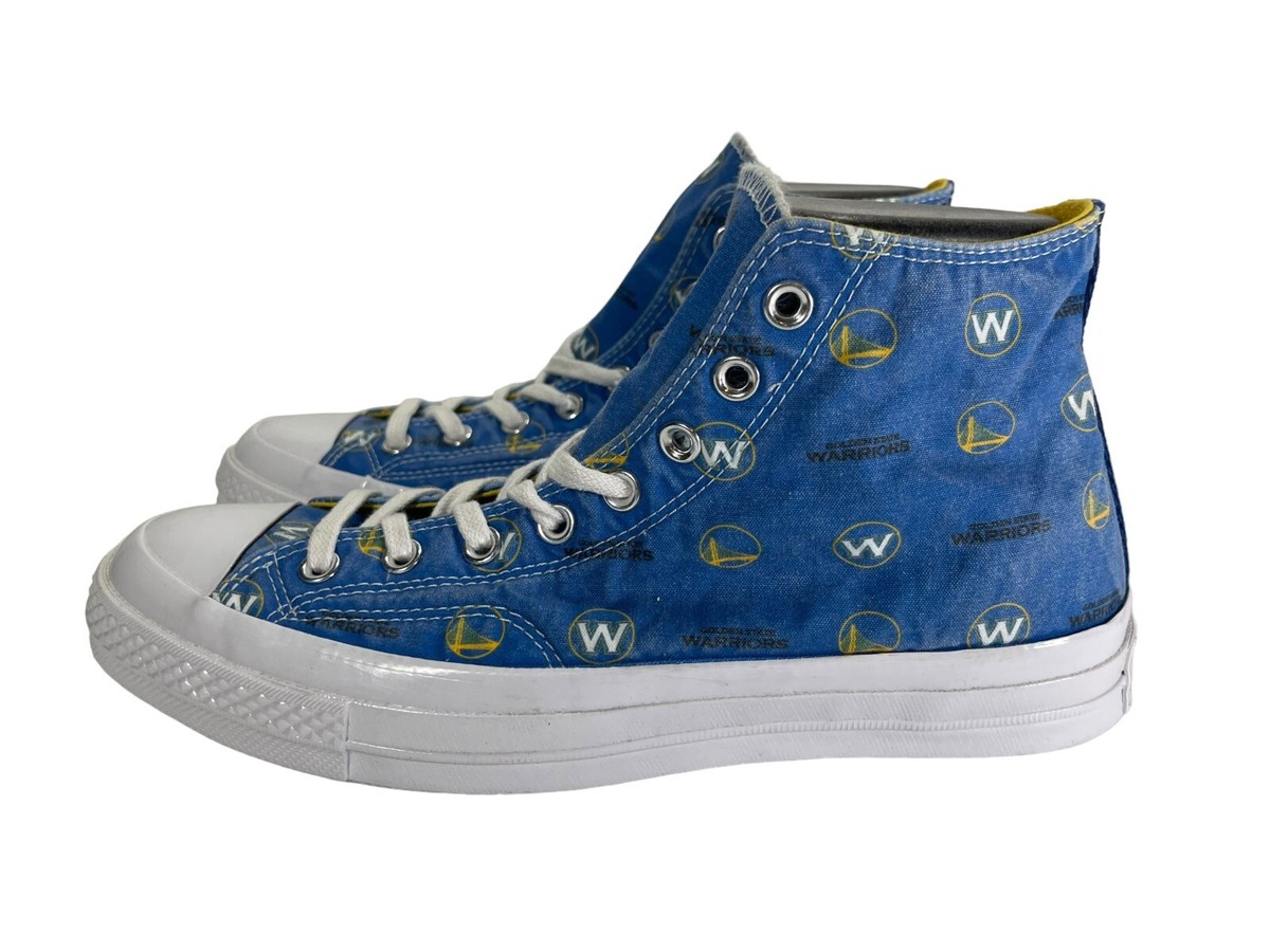 Converse Golden State Warriors Chuck 70 Hi Top Sneaker NWOB