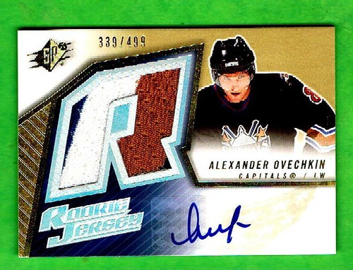 Alexander Ovechkin RC Auto Jersey 