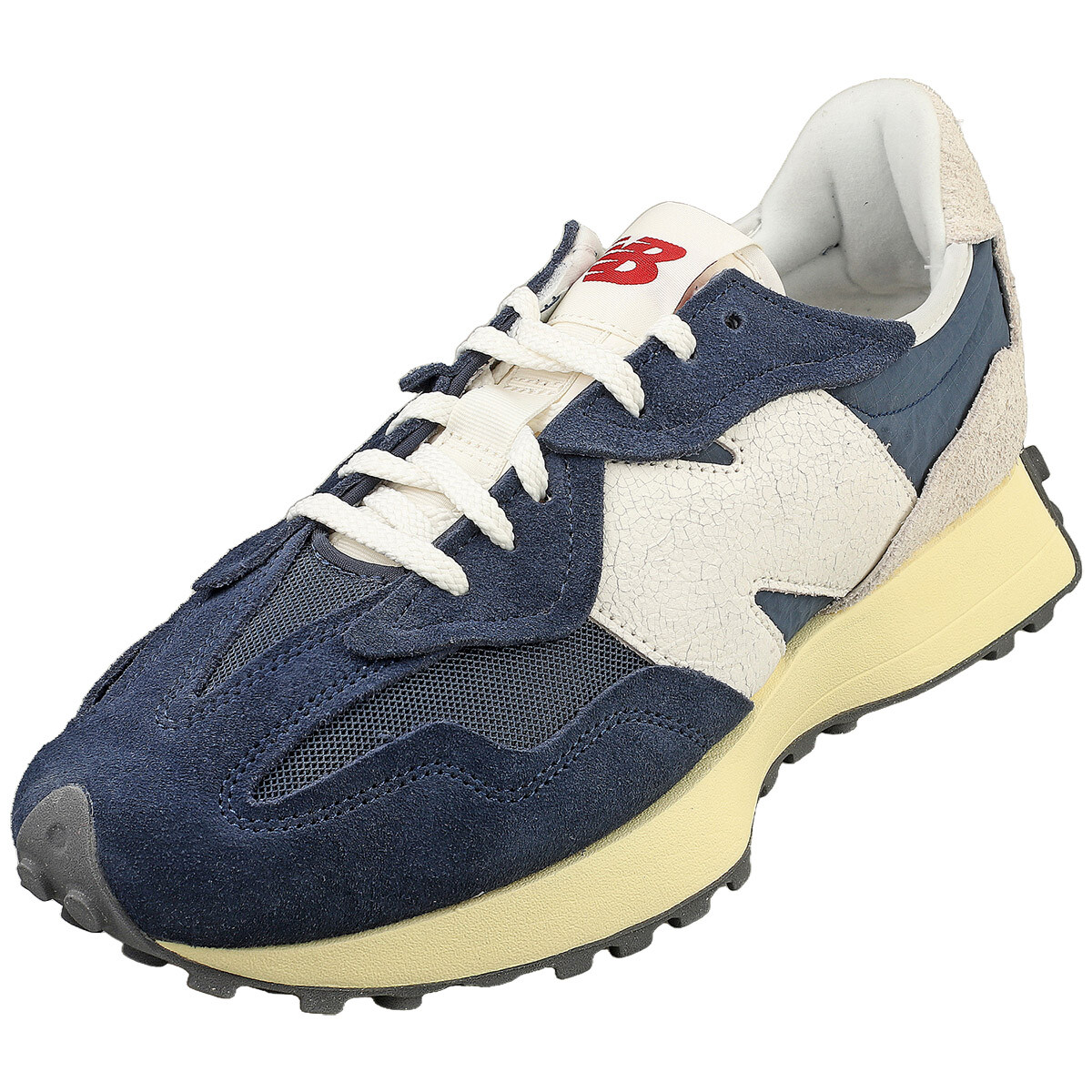 ニューバランス327 White×navy New Balance New Balance 327 Trainers In Off White/Navy