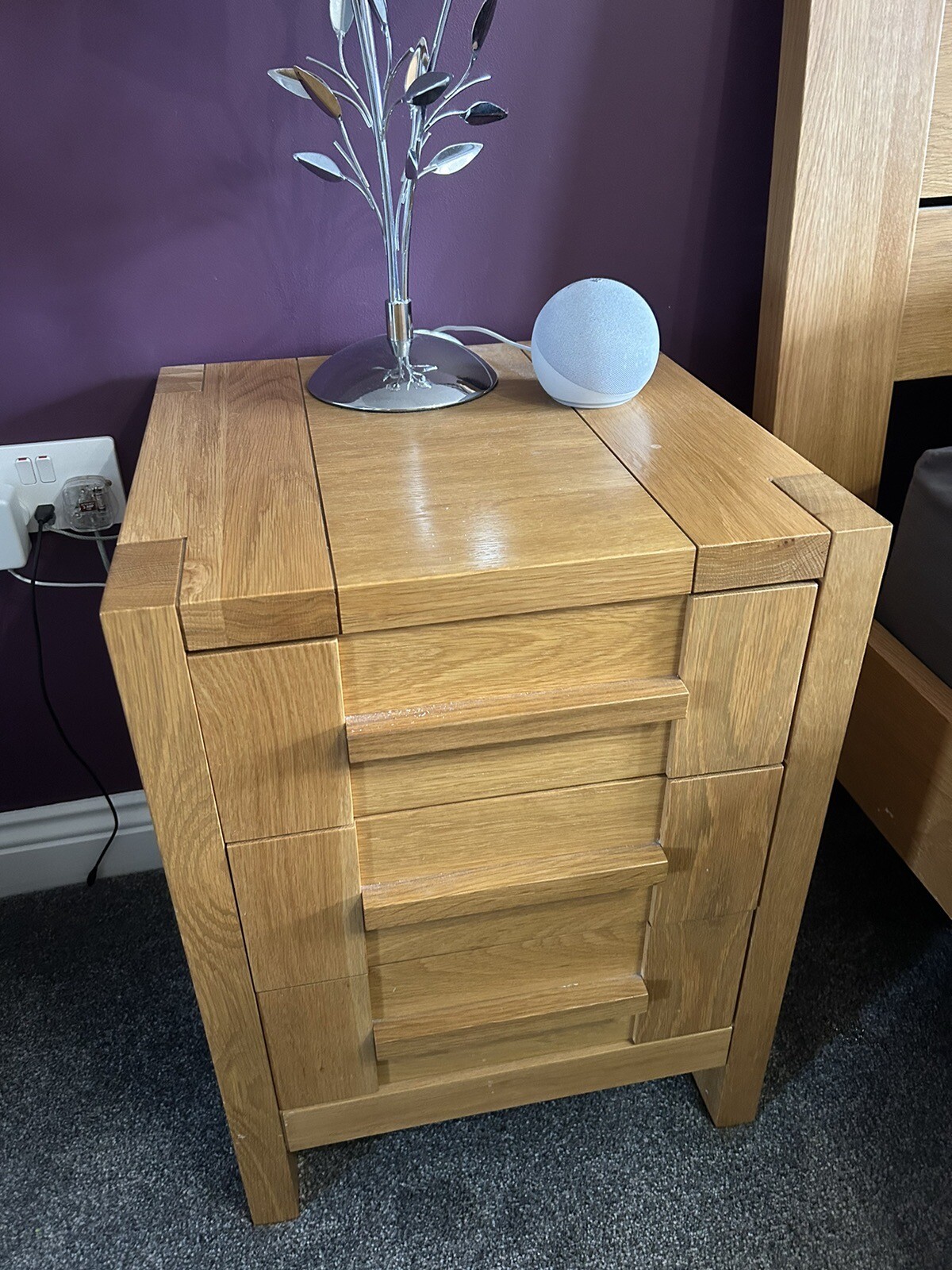 oak bedroom furniture set used eBay