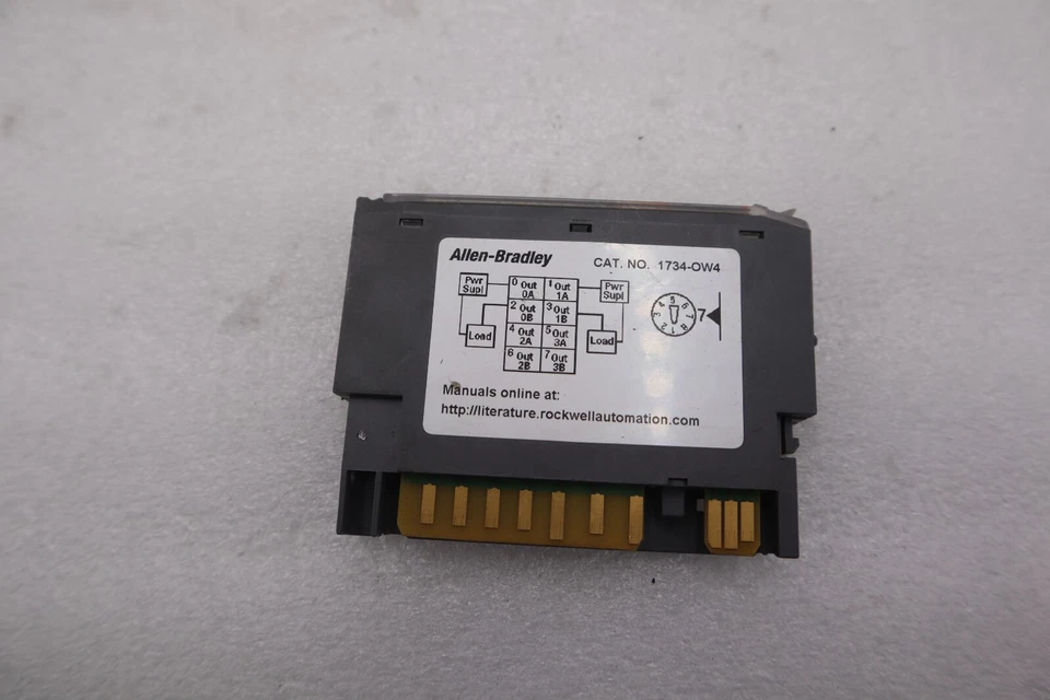 New Allen-Bradley 1734-OW4 Point I/O 4 Point Digital Output Module STOCK 1196 - Image 3 of 4