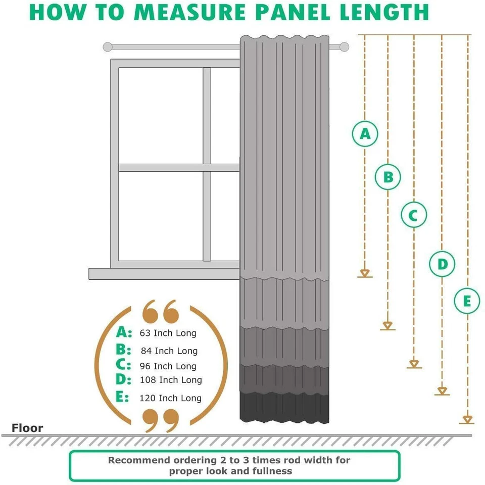 Bali Juego de 2 Cortinas 100% Opacas Aumentado Abstracto Aislante Térmico Ojal Foto 4 de 4