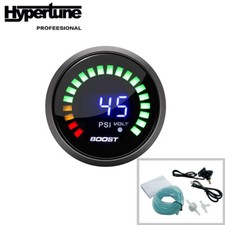 2 52mm 12v Auto Turbo Boost Gauge Led Digital -15-45psi Car Meter With Sensor 2 52mm 12v Auto Turbo Boost Gauge Led Digital -15-45psi Car Meter With Sensor