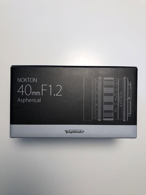 Voigtlander NOKTON 40mm F1.2 Aspherical Lens for Nikon Z New in Box JP FS K