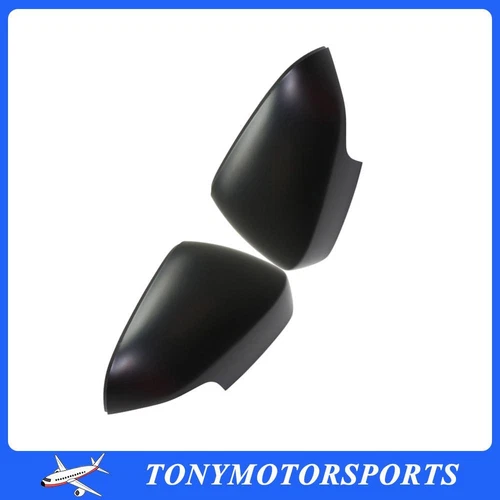 Unpainted Pair Mirror Cover Left+Right Fits for Volvo S80 C70 C30