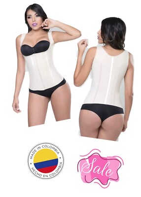 Shapewear Body Shaper Faja Colombiana Garment vest Chaleco Reductor Girdle Tummy