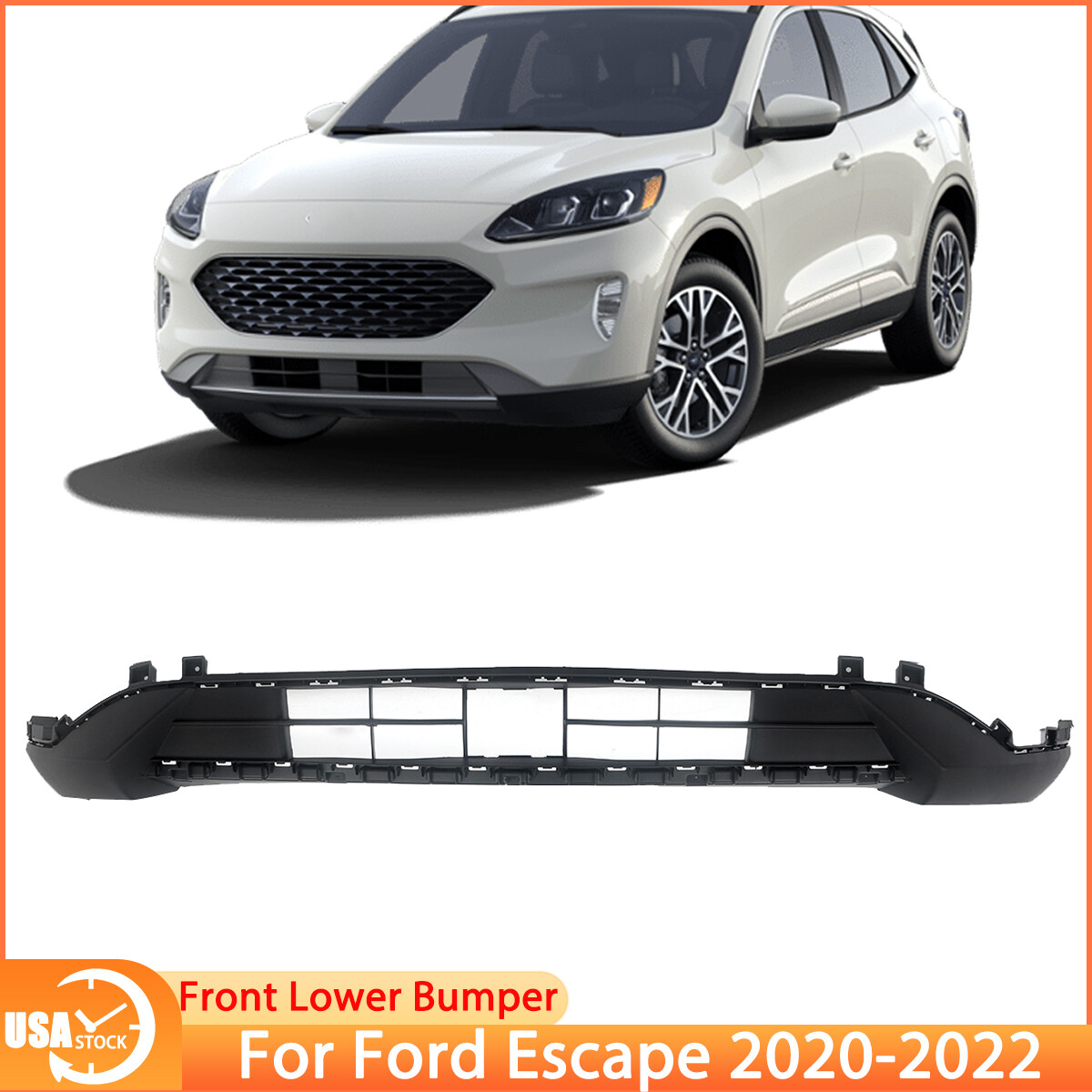ラブブ For Ford Escape 2020 2021 2022 Front Bumper Lower Grille Grill