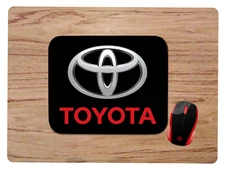TOYOTA LOGO CUSTOM DESK MAT MOUSE PAD HOME SCHOOL OFFICE GIFT