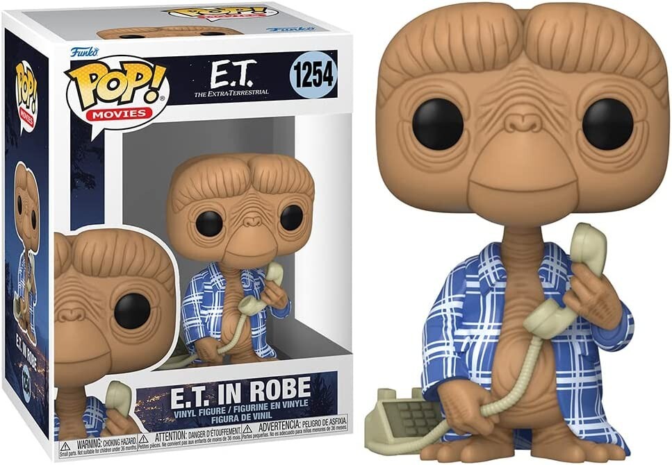 POP! MOVIES FUNKO ET 　映画 アメトイ 人形　アメリカン Funko Pop! Movies: E.T. The Extra-Terrestrial - E.T. in Flannel