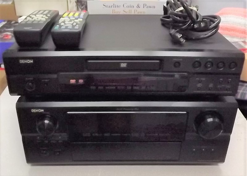 Denon Receiver AVR-2807 & Denon DVD-2910