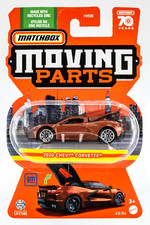 2023 Matchbox Moving Parts 43 2020 Chevy  Corvette  CAFFEINE BROWN  FSC