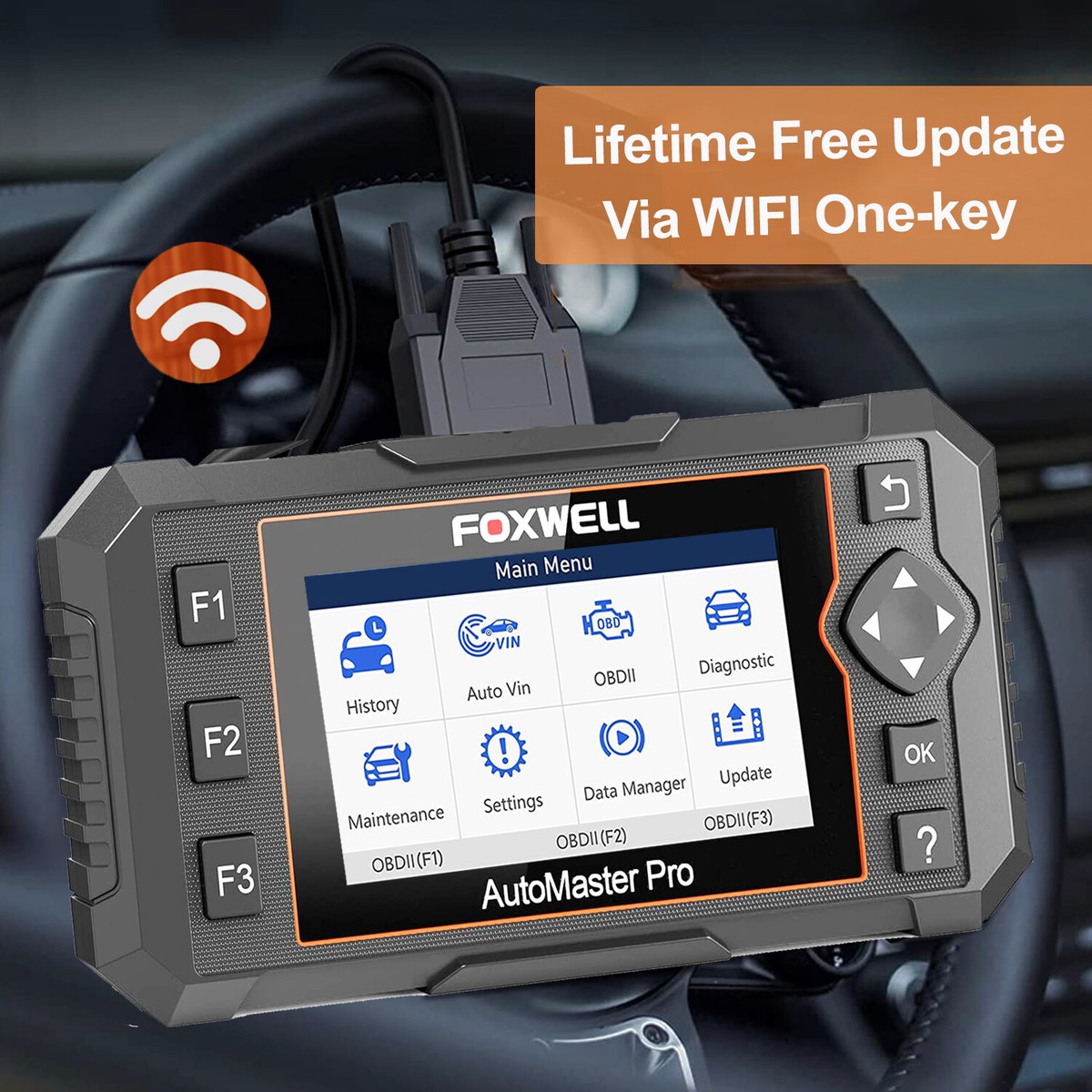 WiFi NT624 ELITE All System OBD2 Diagnostic Scanner Car Code