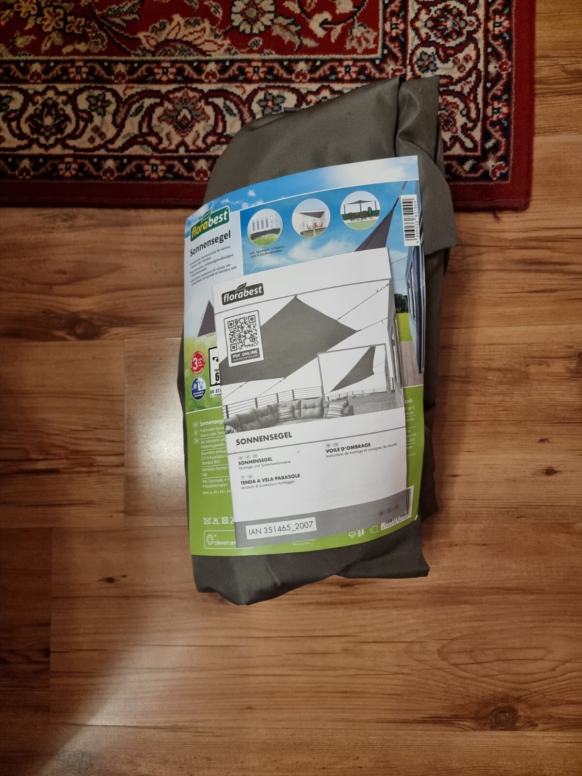 sonnensegel florabest