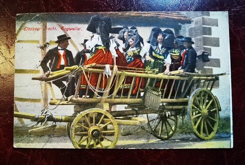 CPA 67 FOLKLORE -FRANCE - ALSACE : Elsässer Tracht. Engweiler | eBay