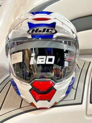 HJC HELMETS I-80 ROKI MC-21 ADVENTURE TOURING / SIZE MEDIUM OEM# 0854-1021-05