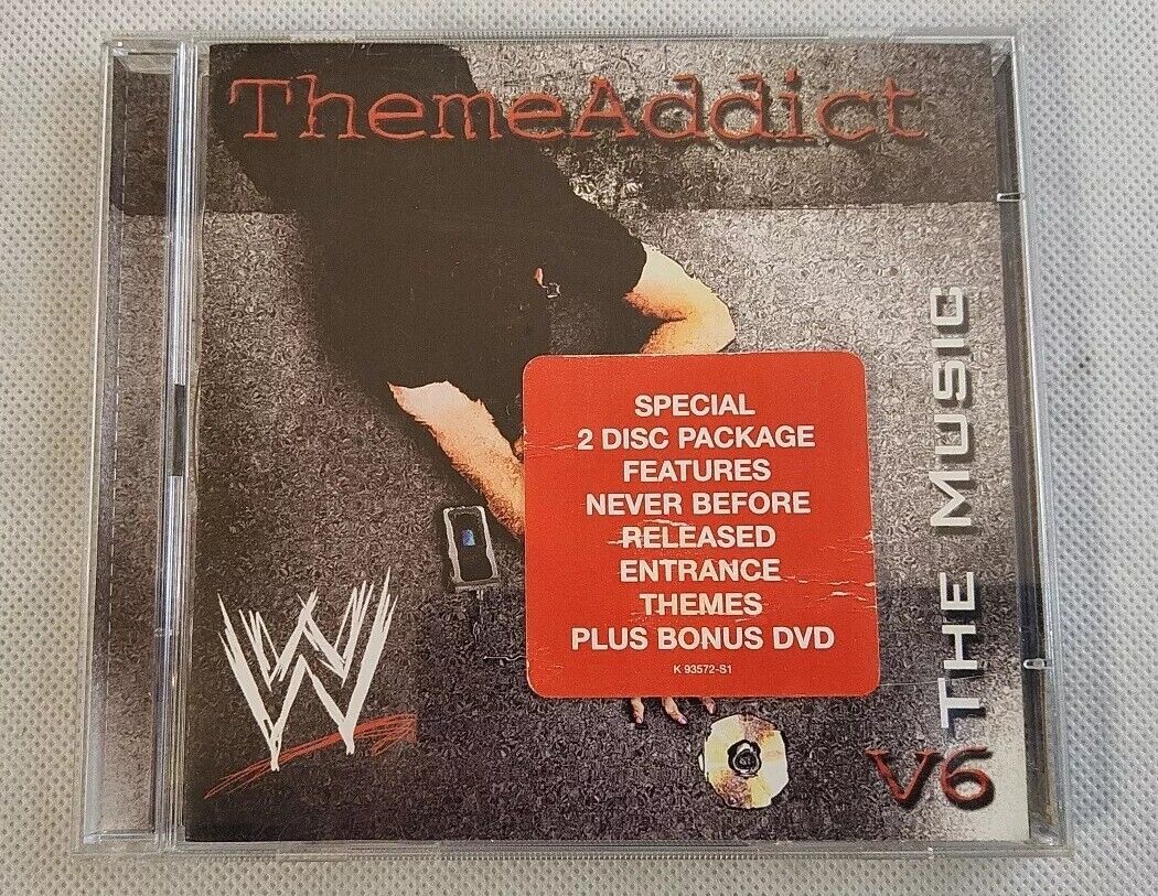 Various – ThemeAddict: WWE - The Music V6 (CD Columbia Records)