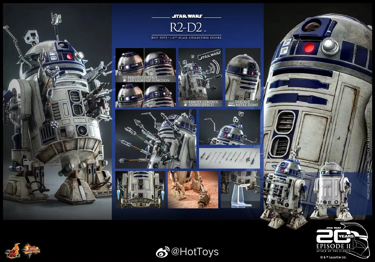 Toys Hot 1⁄6 Star R2-D2 Wars: The Perfect In Wars Awakens Force