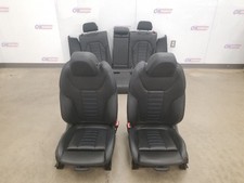 19 Bmw X3 M40i Bucket Bench Seat Set Black Leather Front And Rear