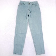 Vintage Wrangler Jeans Womens 12 High Waisted Tapered Sage Green Made In USA 90s