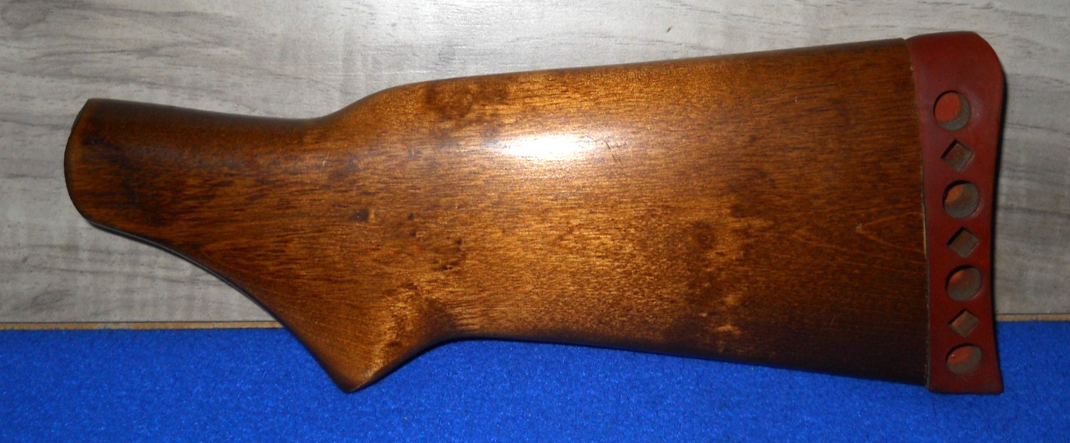 H&R TOPPER JR. 490 PARDNER /NEF 410GA WOOD STOCK, STOCK BOLT &RECOIL PAD #CL5865