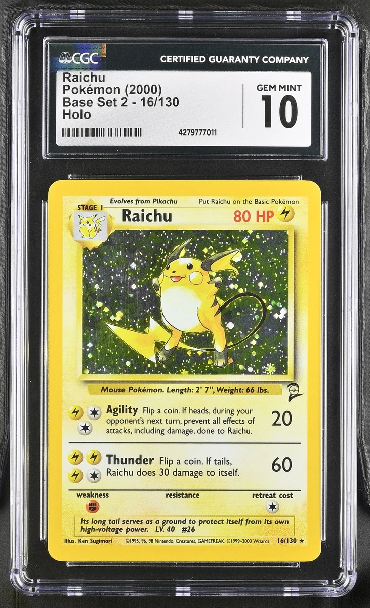 25+ Raichu 016/130 Base Set 2 for sale | Updated Oct 2026