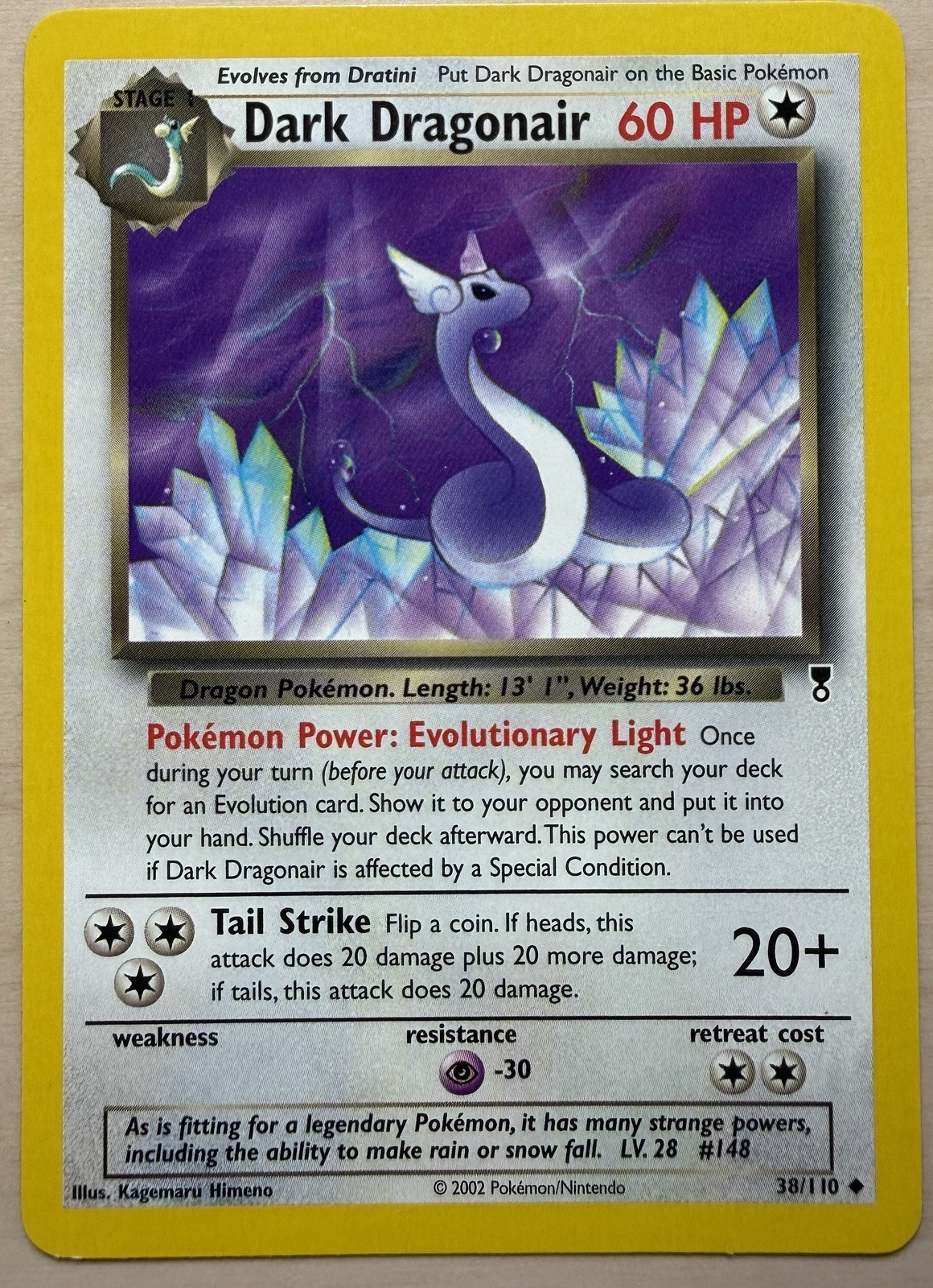 Dark Dragonair 38/110 Pokemon Legendary Collection Regular (NM)