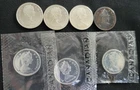 Silver 1967 Canada 10 cent group