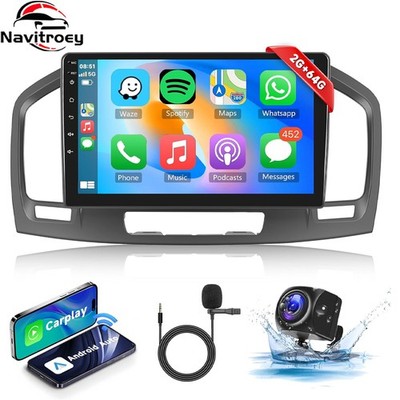 Für Opel Insignia A 2008-2013 Android 15 Autoradio GPS Navi WiFi Carplay +Kamera