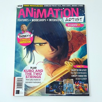 Kubo And The Two Strings Animation Artist 4th Edition  Magazine 