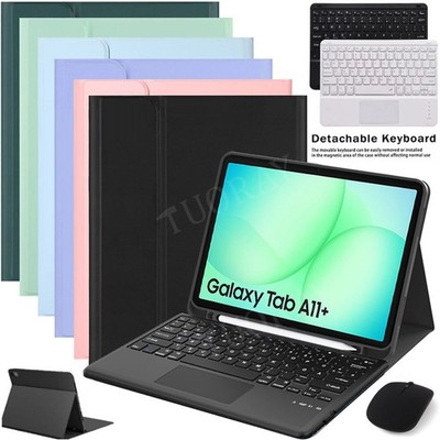 QWERTZ Touchpad Tastatur Maus für Samsung Galaxy Tab A11+ A9+ S11 S10 Lite Hülle