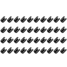 60Pcs Slotted Split Roll Pins 6/25 Inch(6Mm) Dia. 3/10 Inch(8Mm) Length 65Mn Ste