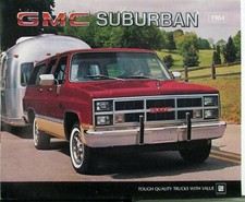 1984 Gmc Suburban Sierra Pkgs 2wd 4wd Gas Diesel Sales Brochure Original 1984 Gmc Suburban Sierra Pkgs 2wd 4wd Gas Diesel Sales Brochure Original