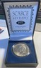 1973 P Eisenhower Dollar In a great Collectors Box and Historical Insert Philadelphia Eisenhower