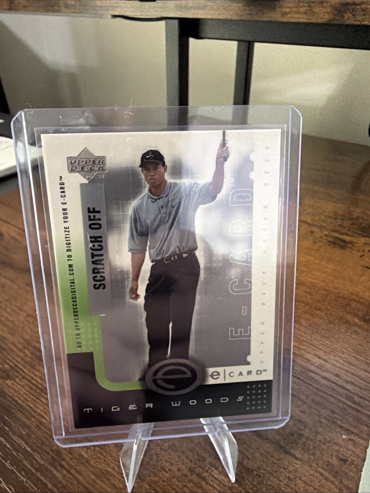 2001 Upper Deck - E-Card Tiger Woods #E-TW (RC)