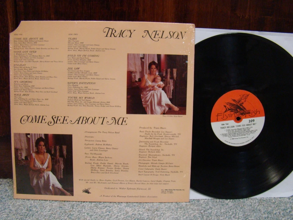 Tracy Nelson - Come See About Me, 1980 LP, Rock, Funk, Soul, Country Rock. - Image 2 of 3