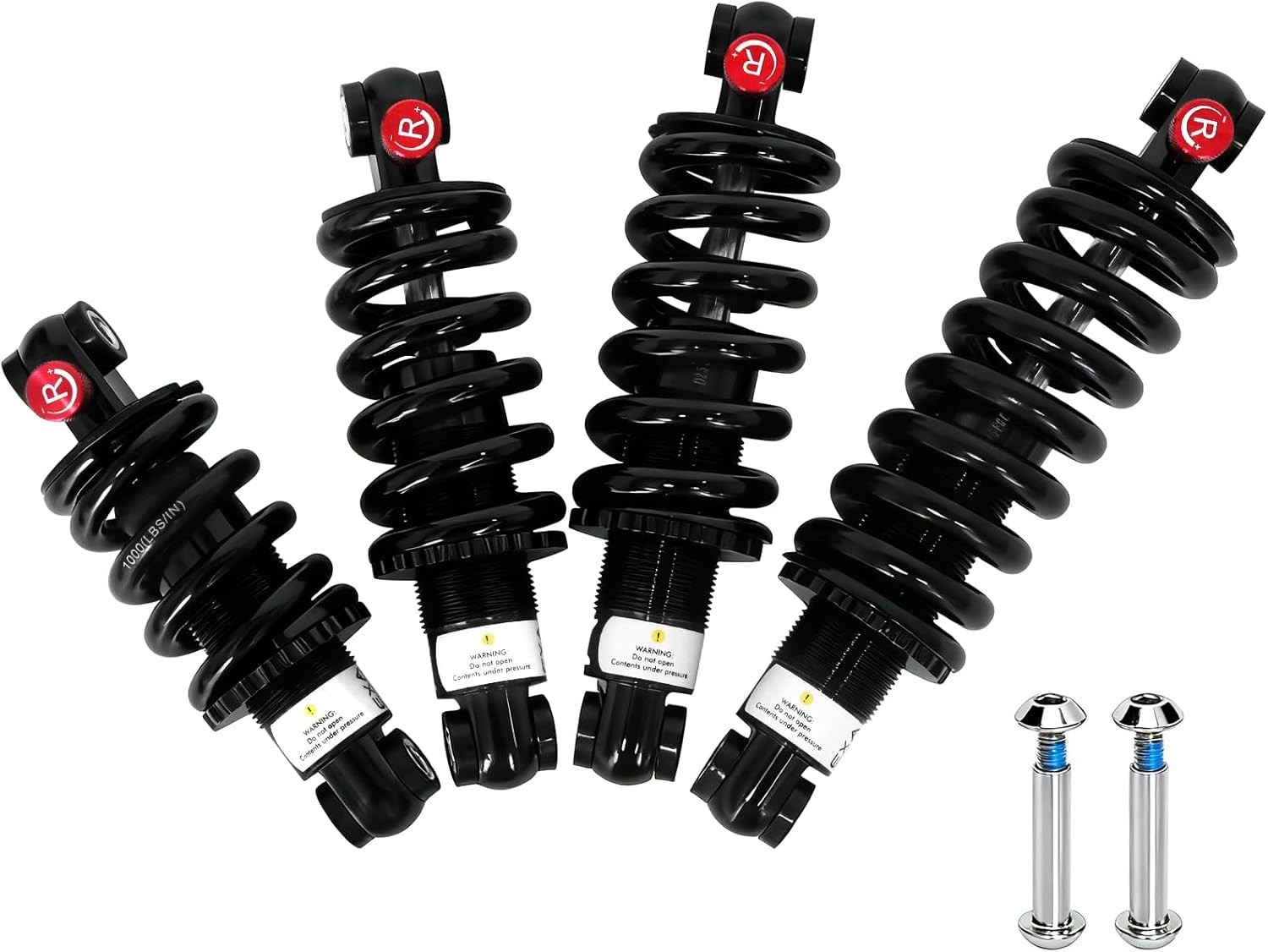 Bike Rear Shock Absorber Coil Springs, Adjustable Rebound Shock Absorber