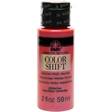 FolkArt Color Shift Paint 2oz-Red Flash