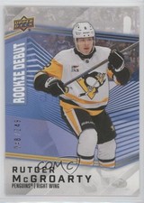 2024-25 Upper Deck UD Rookie Debut Blue 48/249 Rutger McGroarty #23 n7r