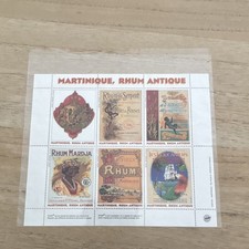 La Poste Bloc-feuillet timbres France Martinique « Rhum Antique » non oblitéré