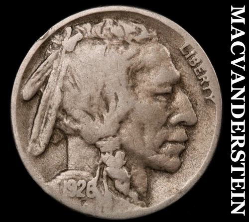 1926-S Buffalo Nickel- Semi Key Better Date No Reserve #J3683
