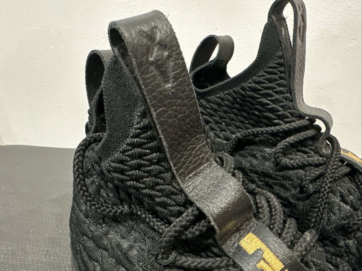 Size 9 - Nike LeBron 15 Metallic Gold for sale online | eBay