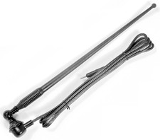 Auto Radioantenne Gummiantenne für Oldtimer Antenne gummiert mit Gelenk