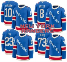 Men's Rangers Blue Centennial 2025 Stitched Jersey