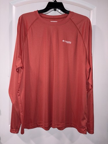 Chemise Columbia PFG Homme Rose - Omni-teinte - Taille 2XL (XXL) - Occasion
