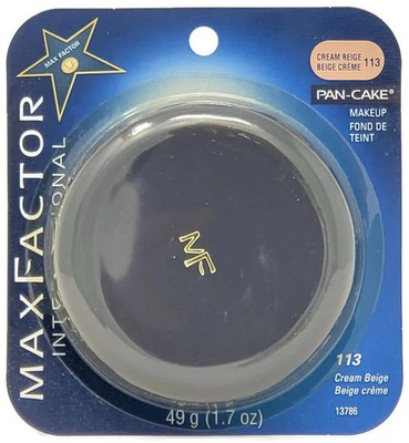 Max Factor Pancake/Pan-Cake Water-Activated Makeup (Select Color) Original 1.7oz